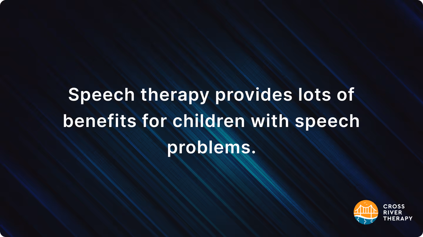 Benefits Of Speech Therapy For Autism
