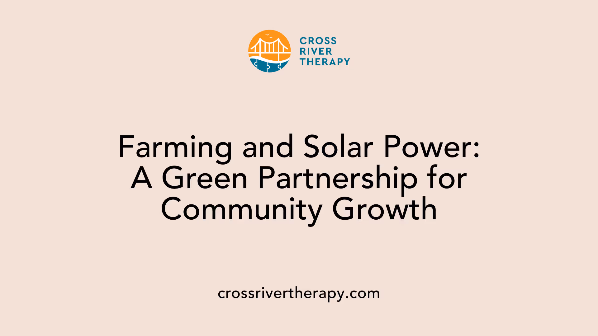 Farming and Solar Power: A Green Partnership for Community Growth