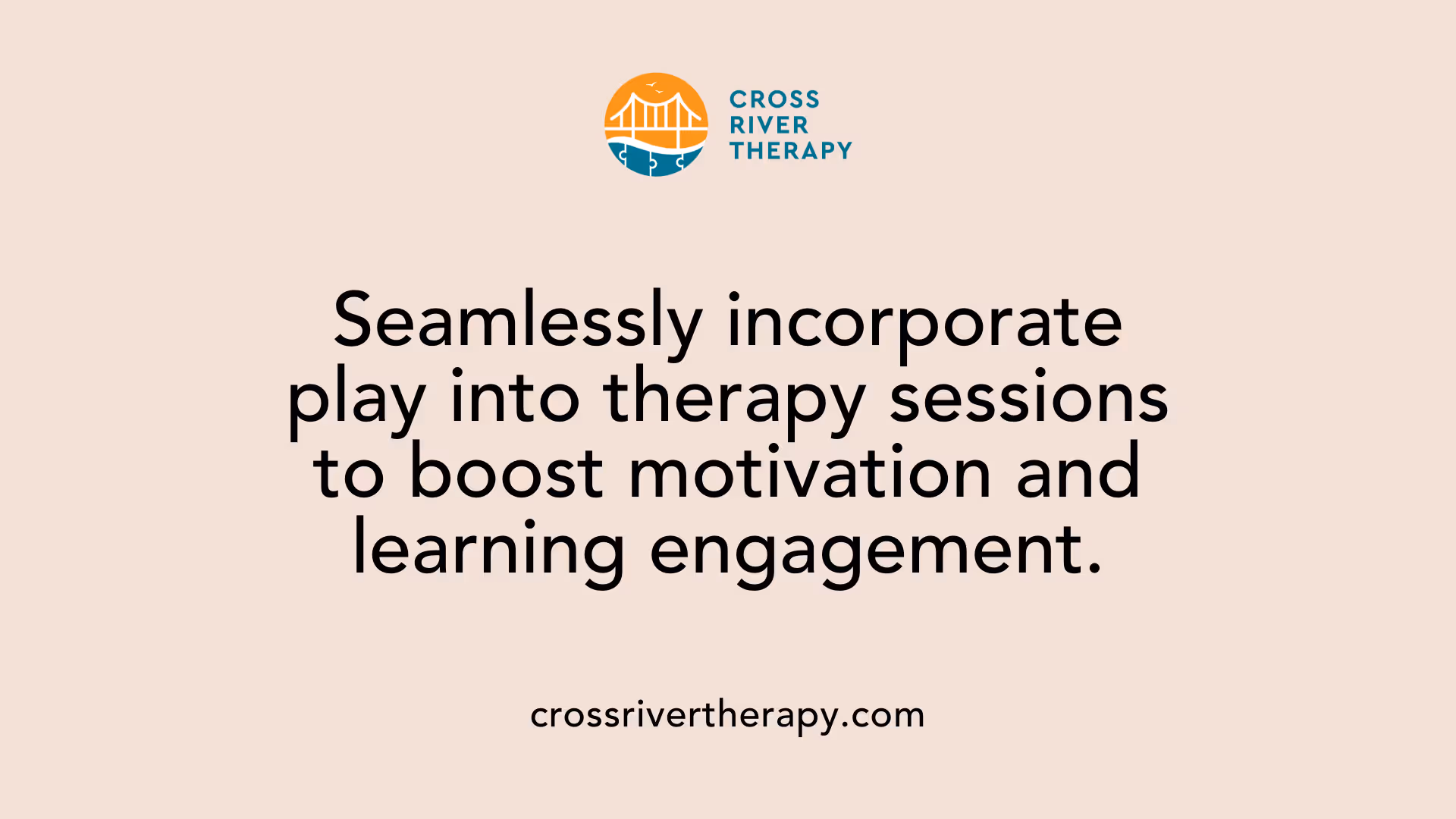 Seamlessly incorporate play into therapy sessions to boost motivation and learning engagement.