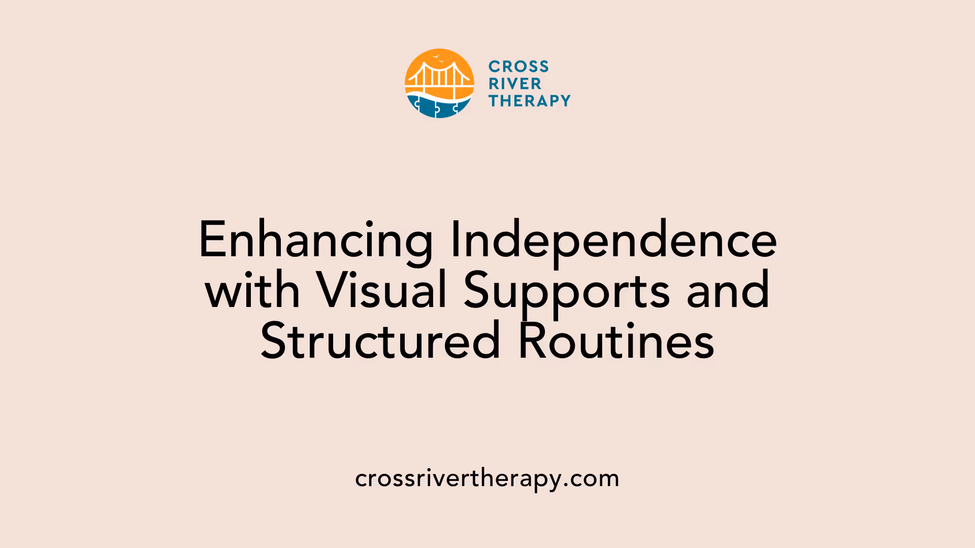 Enhancing Independence with Visual Supports and Structured Routines