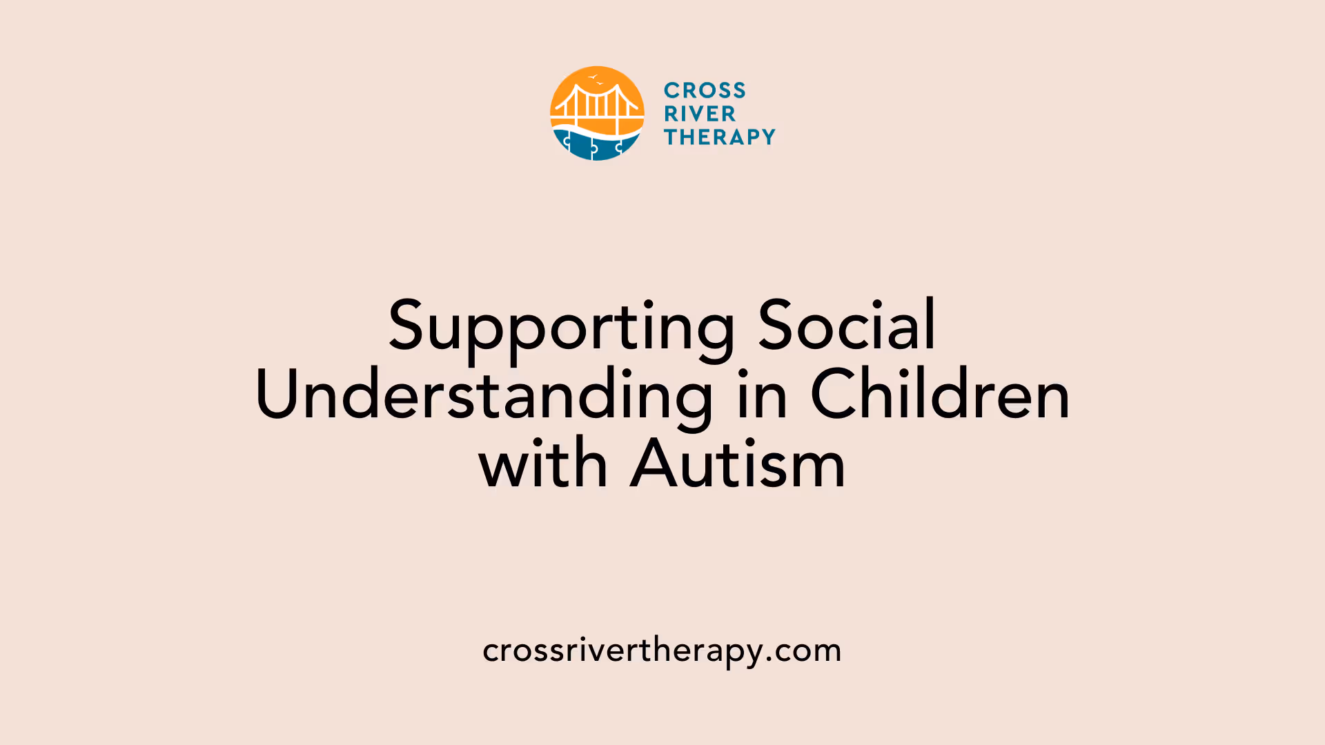 Supporting Social Understanding in Children with Autism