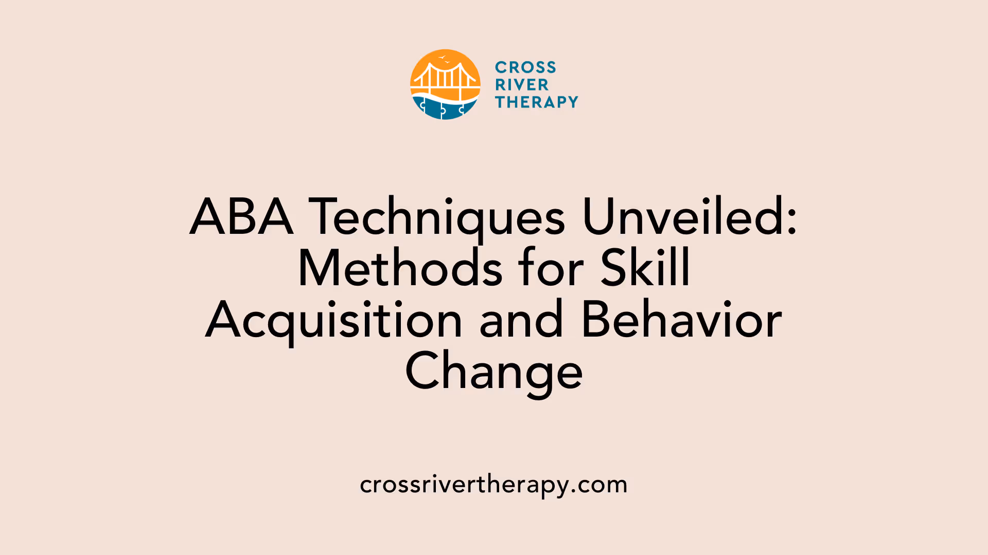 ABA Techniques Unveiled: Methods for Skill Acquisition and Behavior Change