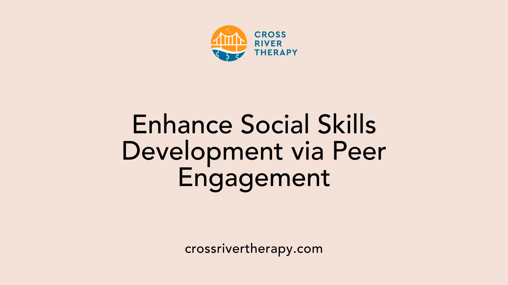 Enhance Social Skills Development via Peer Engagement