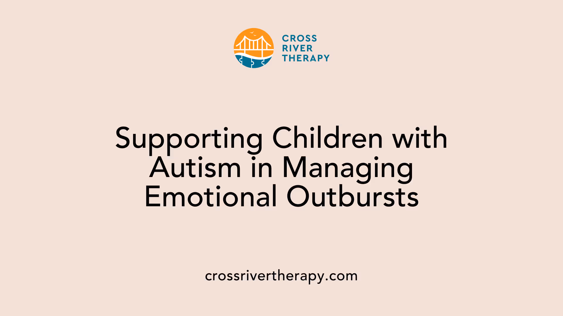 Supporting Children with Autism in Managing Emotional Outbursts