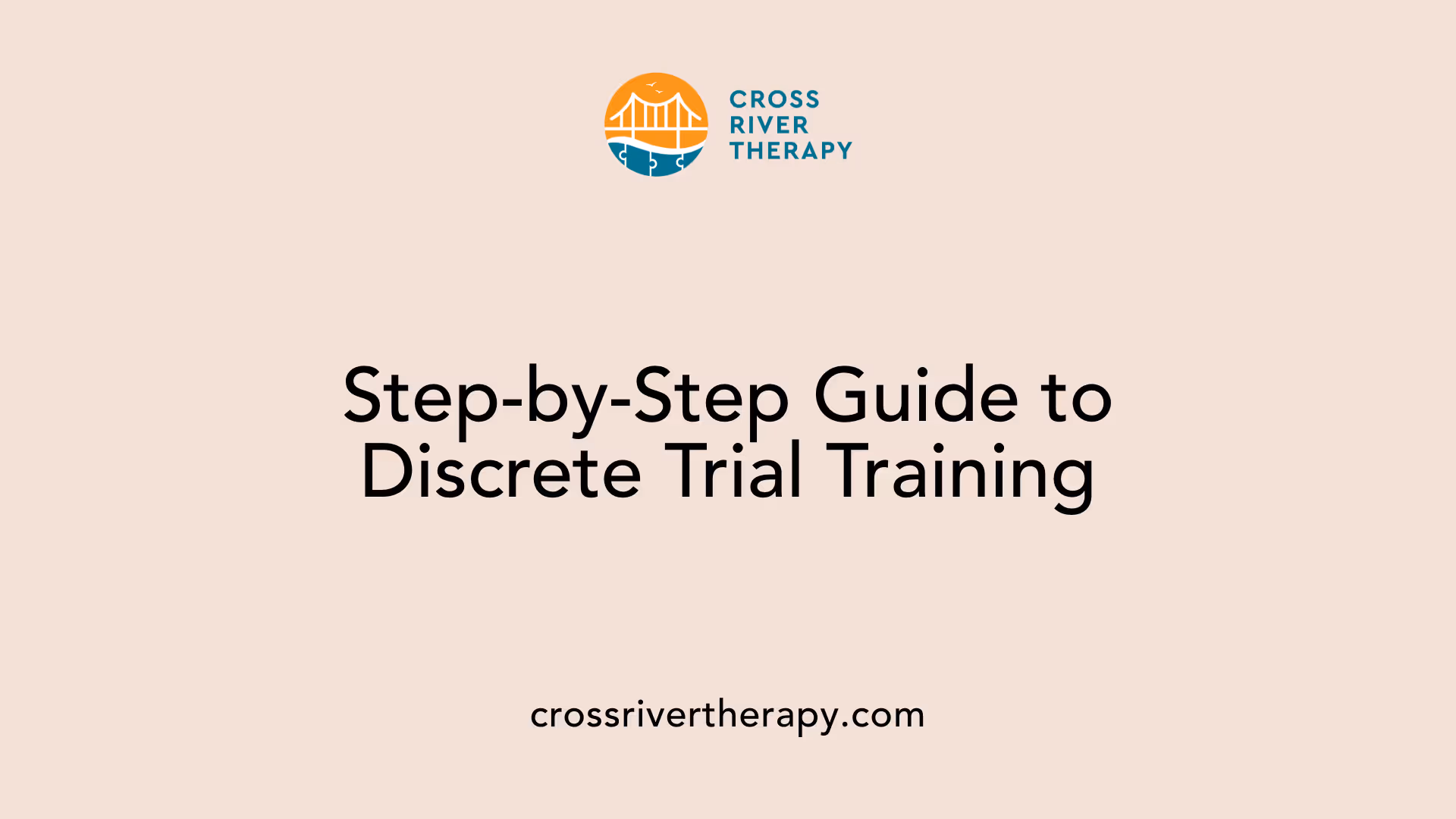 Step-by-Step Guide to Discrete Trial Training