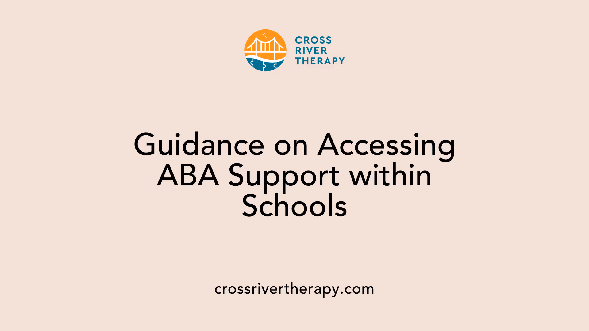 Guidance on Accessing ABA Support within Schools