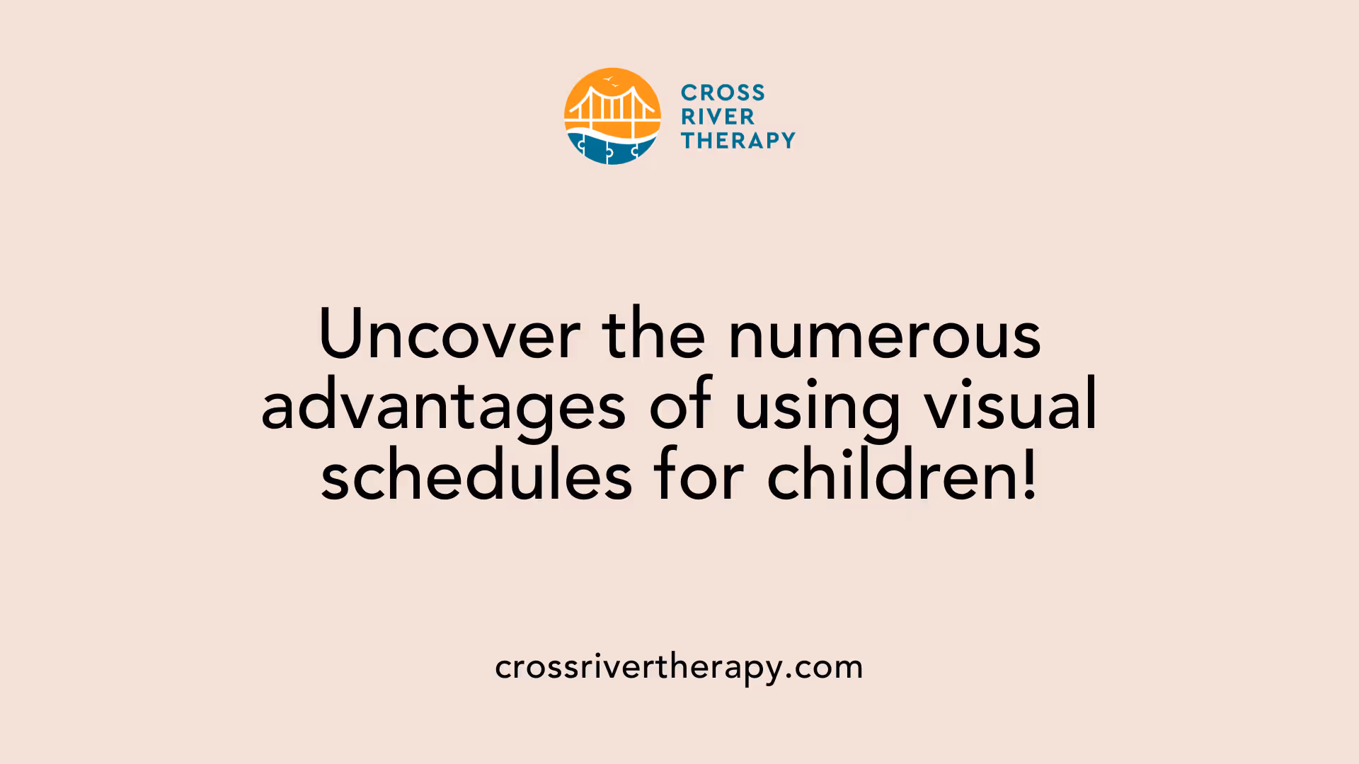 Uncover the numerous advantages of using visual schedules for children!