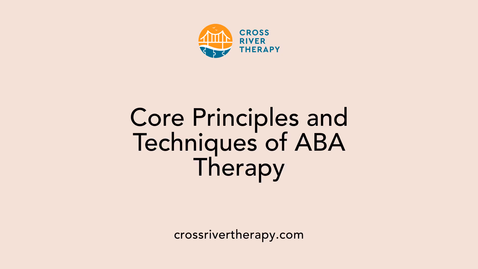 Core Principles and Techniques of ABA Therapy