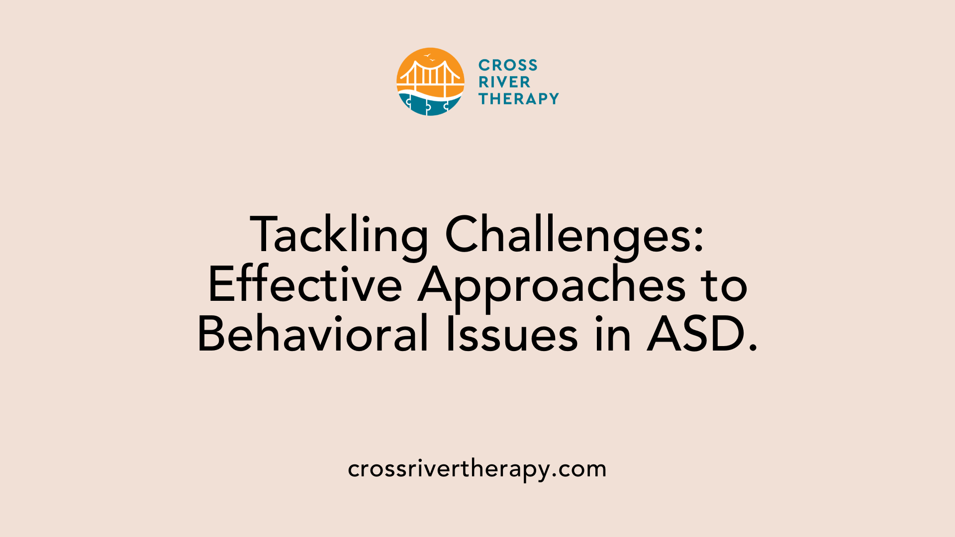 Tackling Challenges: Effective Approaches to Behavioral Issues in ASD.
