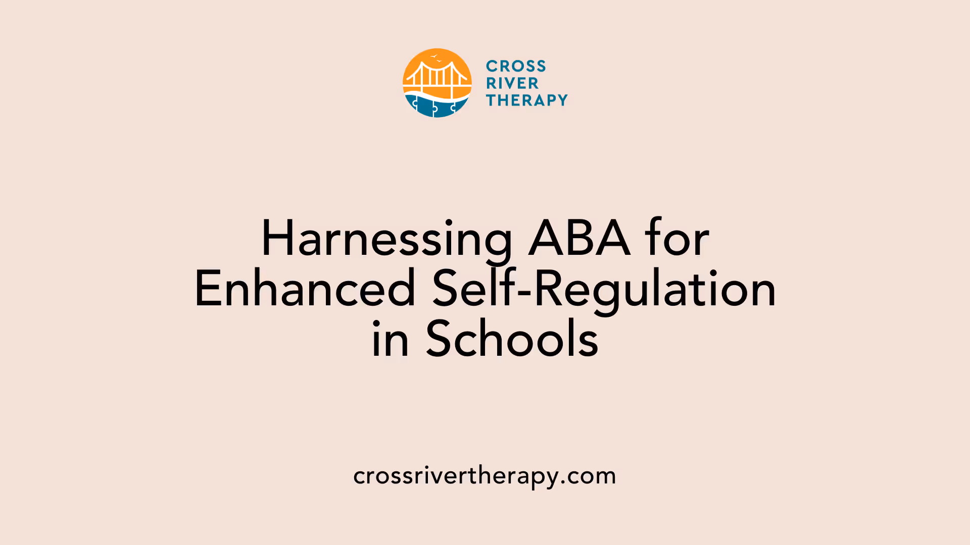 Harnessing ABA for Enhanced Self-Regulation in Schools
