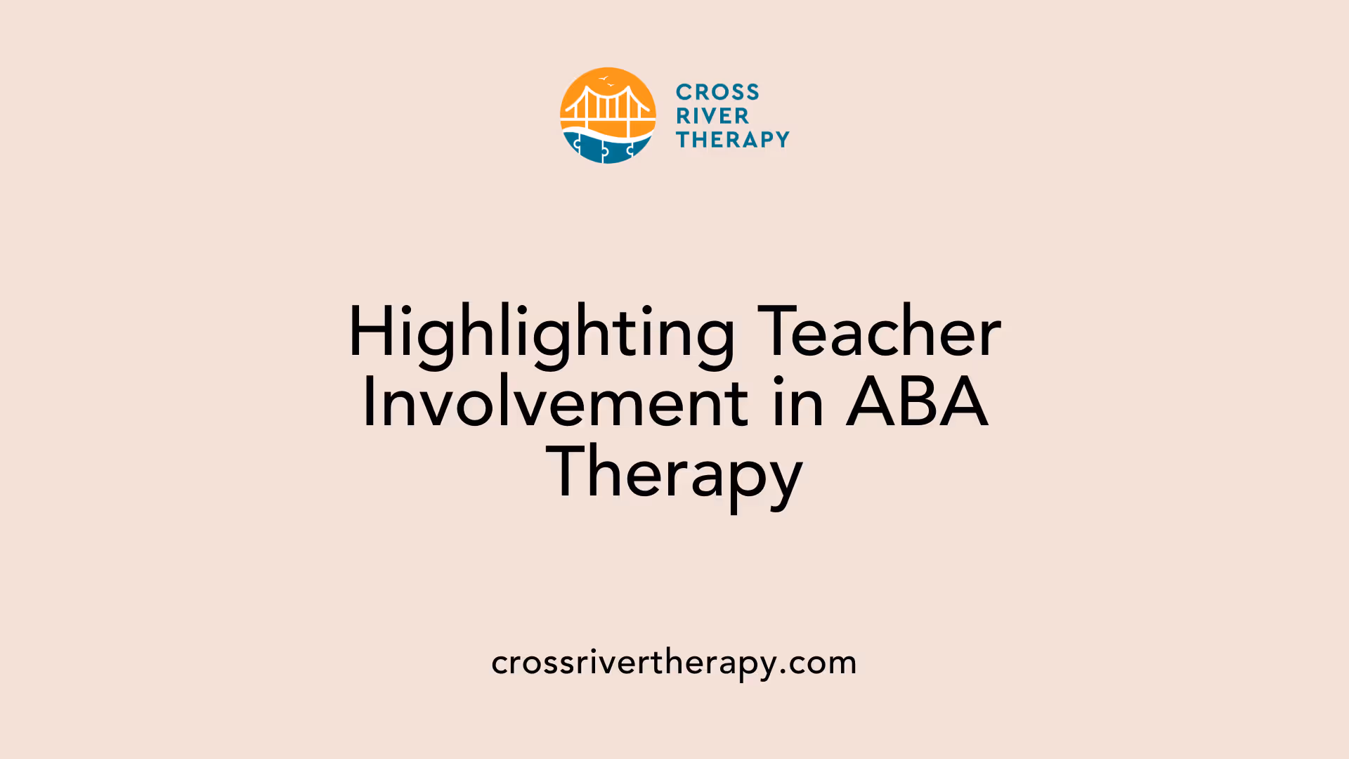 Highlighting Teacher Involvement in ABA Therapy