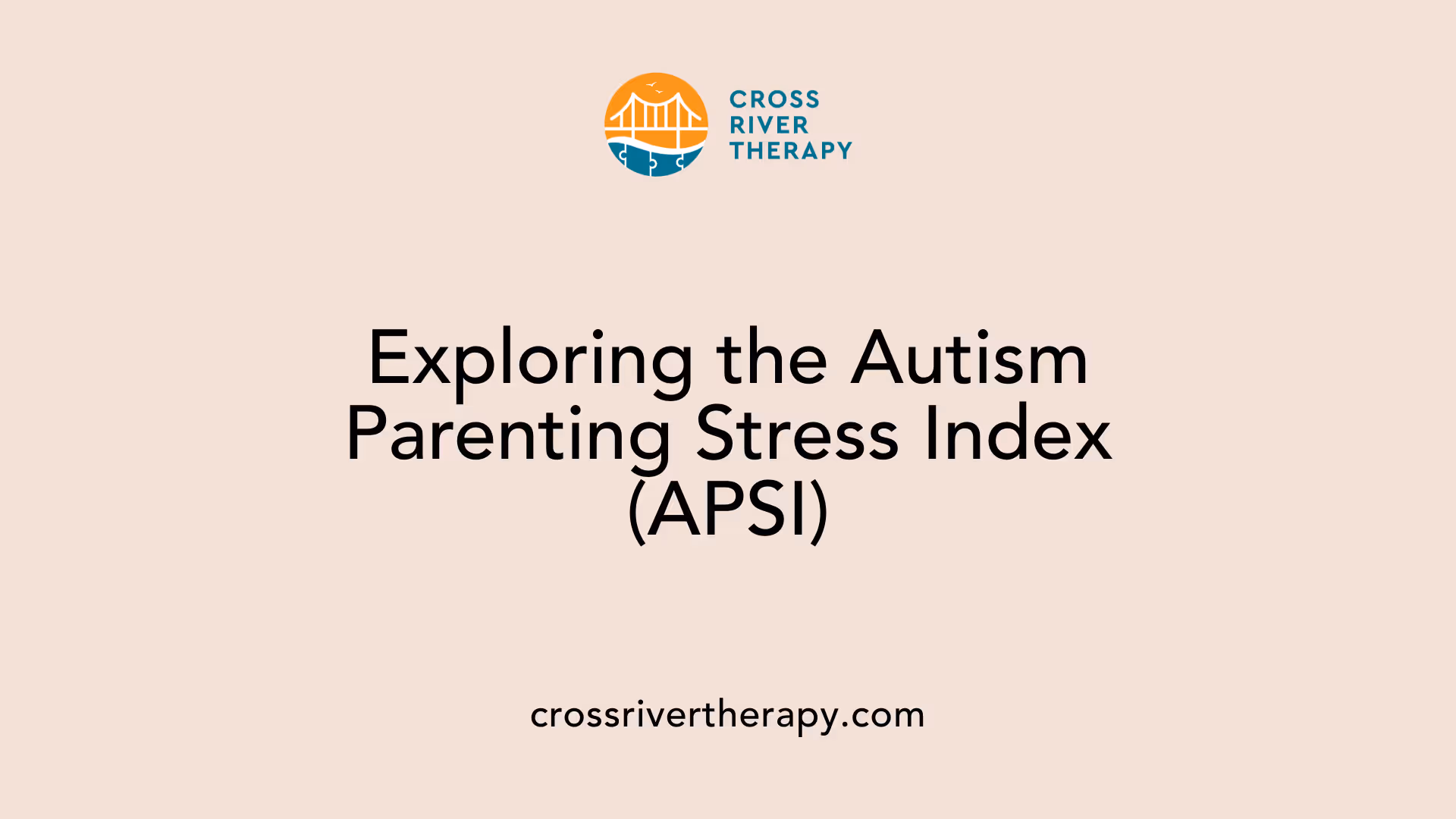 Exploring the Autism Parenting Stress Index (APSI)