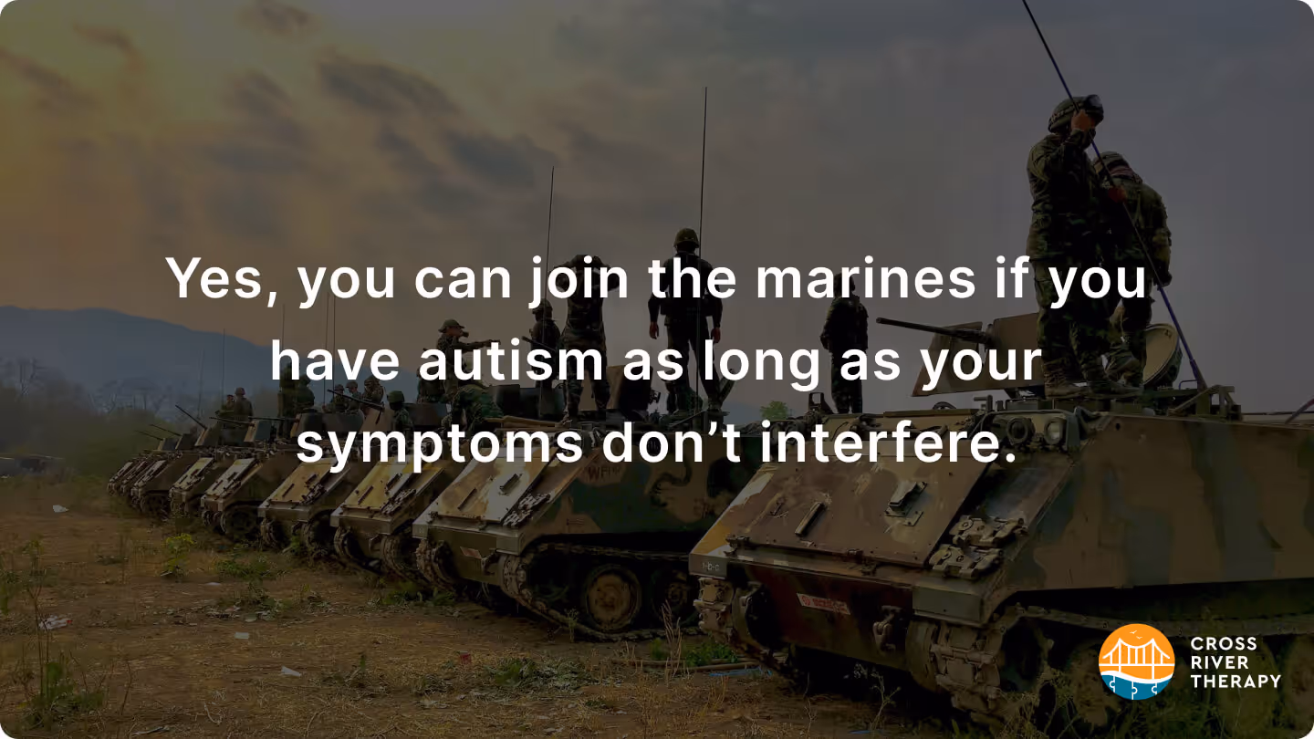 Can You Join The Marines If You Have Autism?