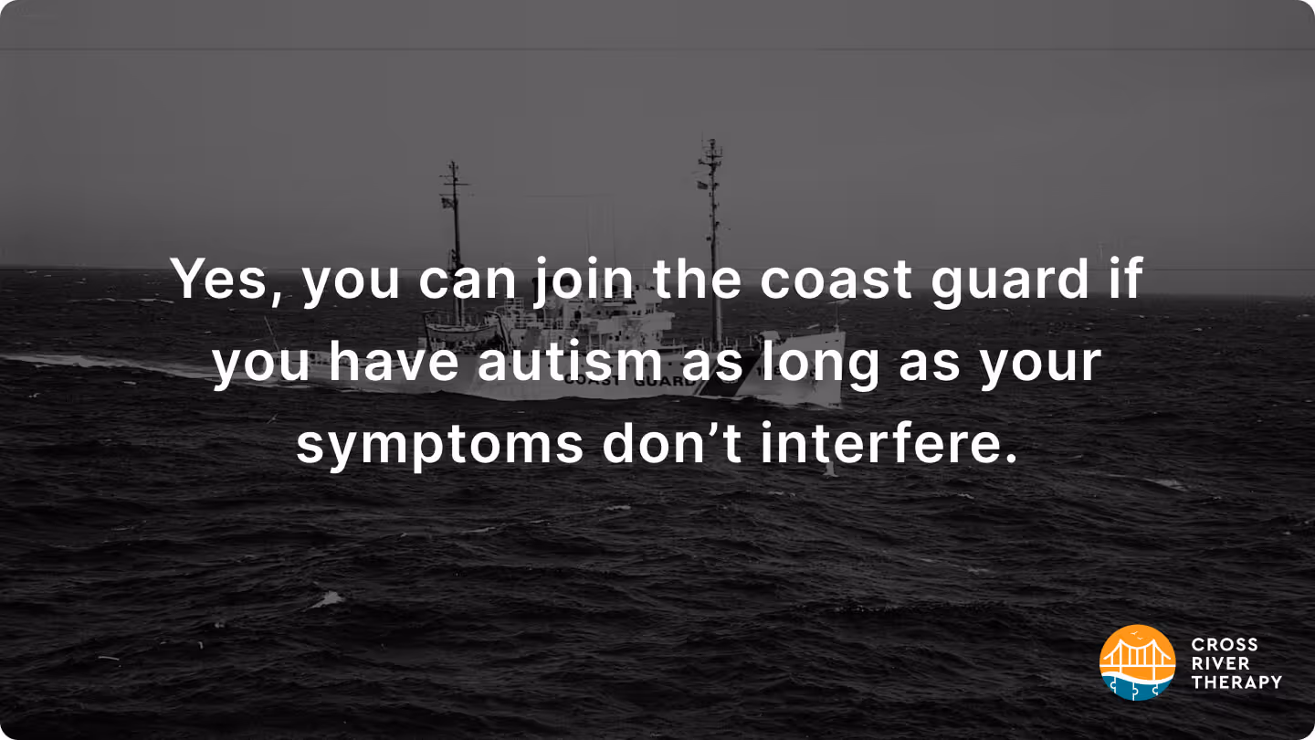 Can You Join The Coast Guard If You Have Autism?