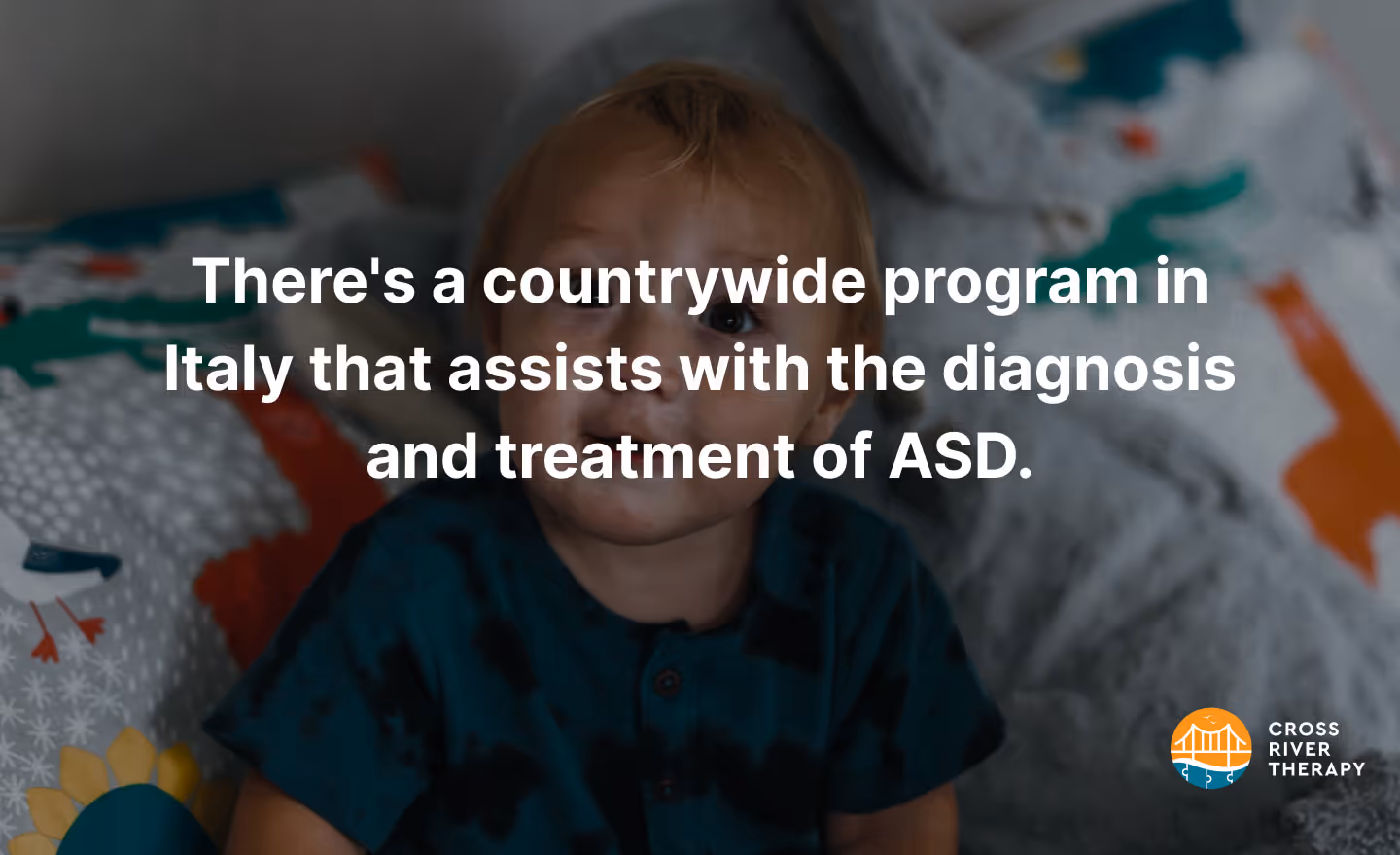 There's a countrywide program in Italy that assists with the diagnosis and treatment of ASD.