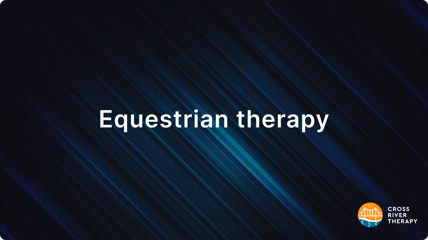 Equestrian therapy