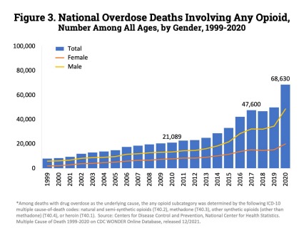opioid addiction statistics