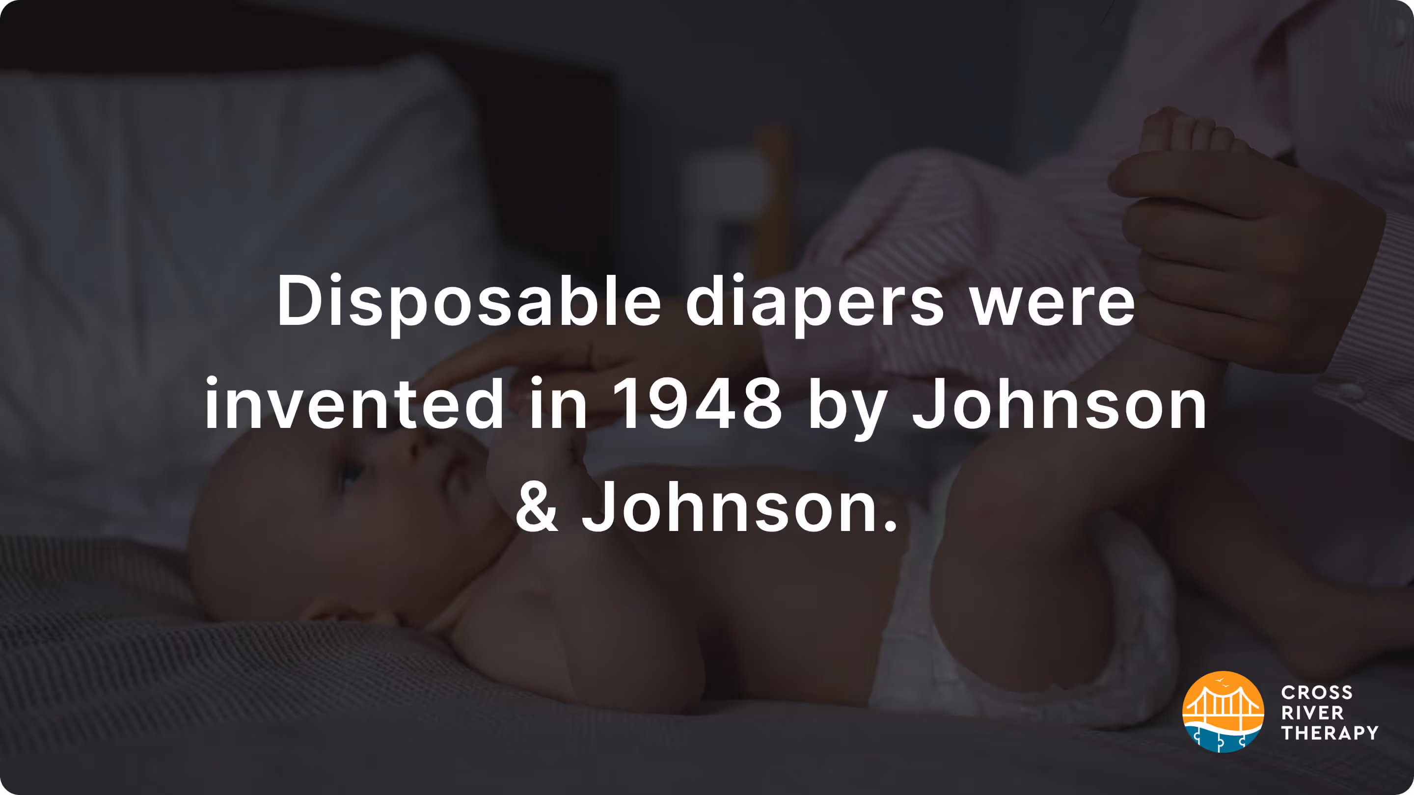 When were disposable diapers invented?