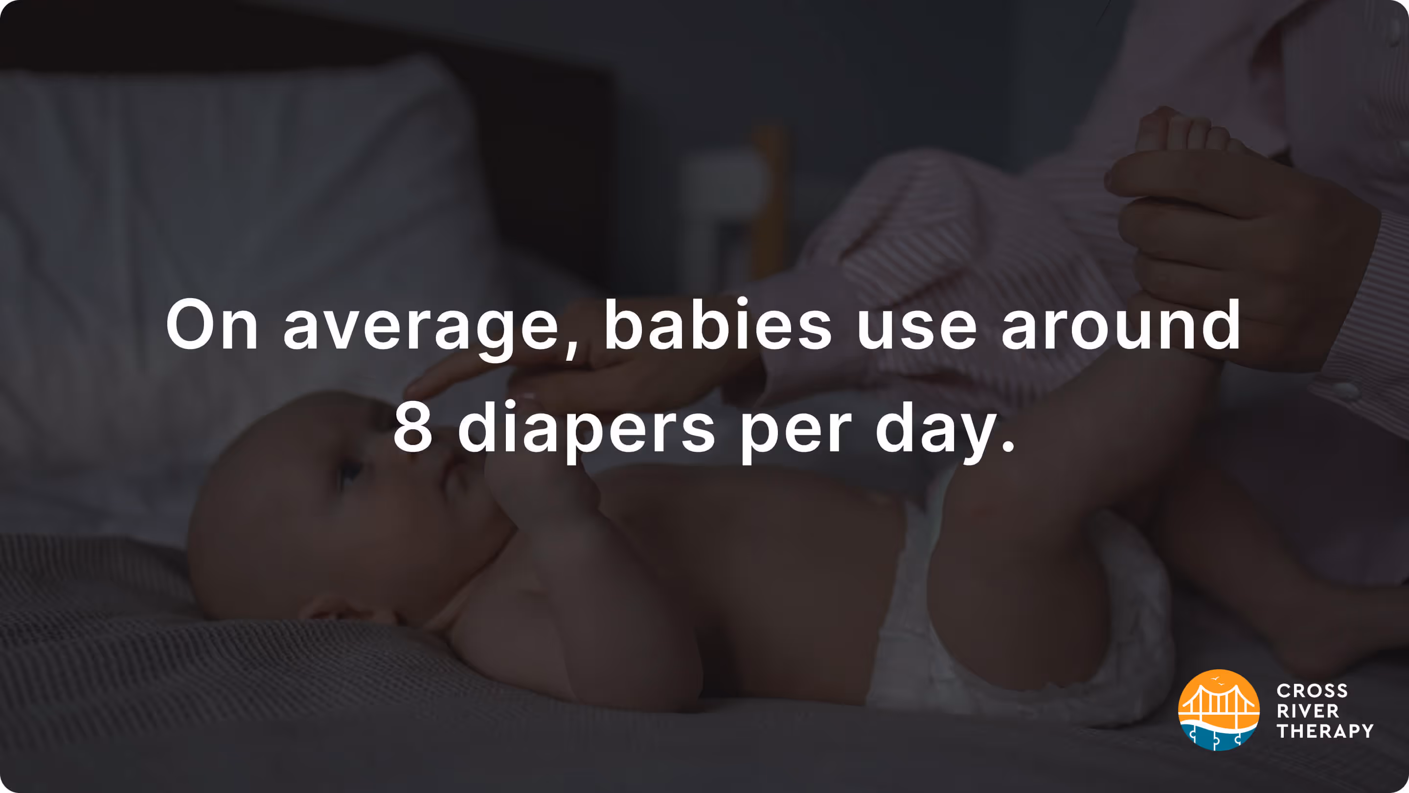 How many diapers do babies use per day?