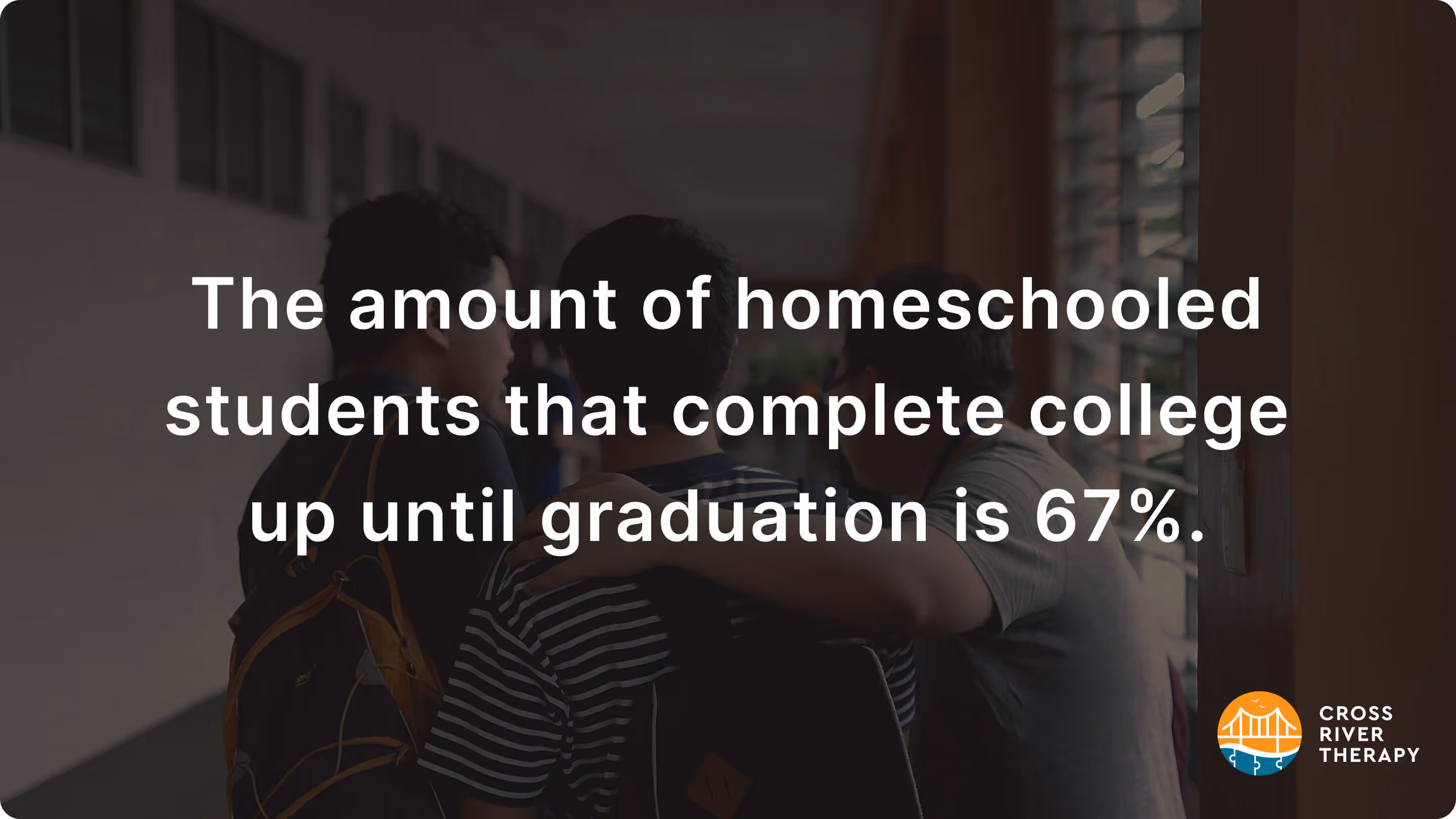 the amount of homeschooled students that complete college