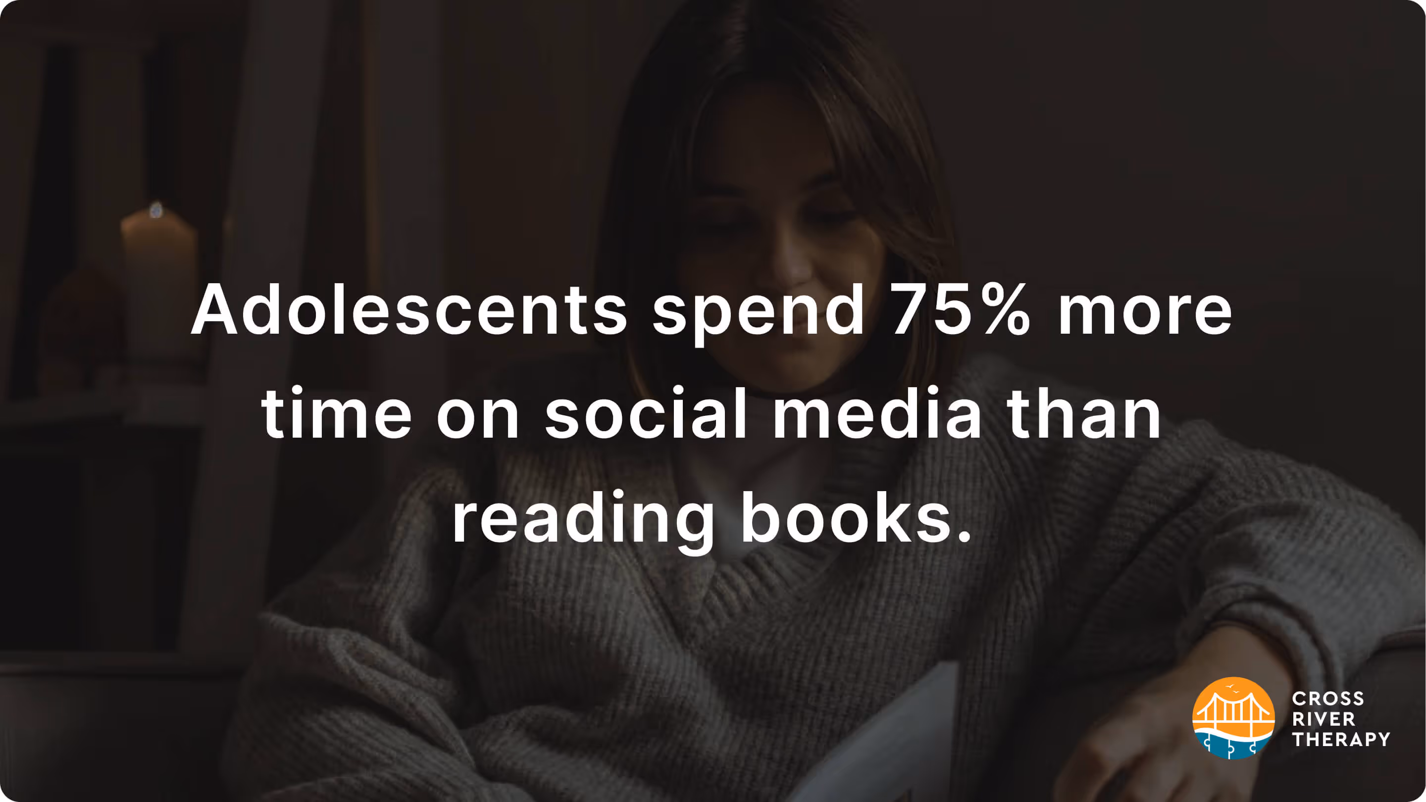 time spent on social media compared to reading