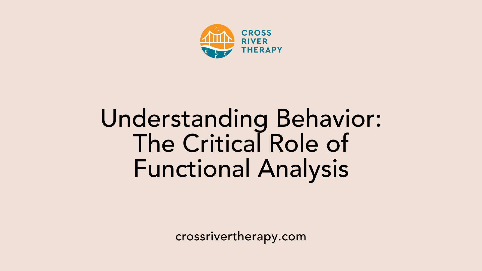 Understanding Behavior: The Critical Role of Functional Analysis