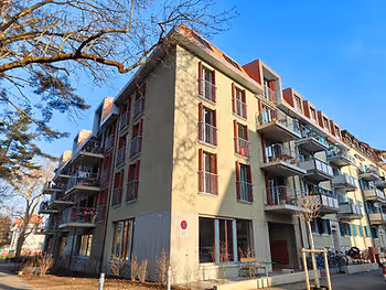 apartment building on a sunny day