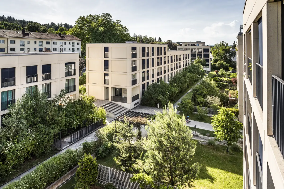 Residential property of Baugenossenschaft Brunnenhof Zürich (BBZ)