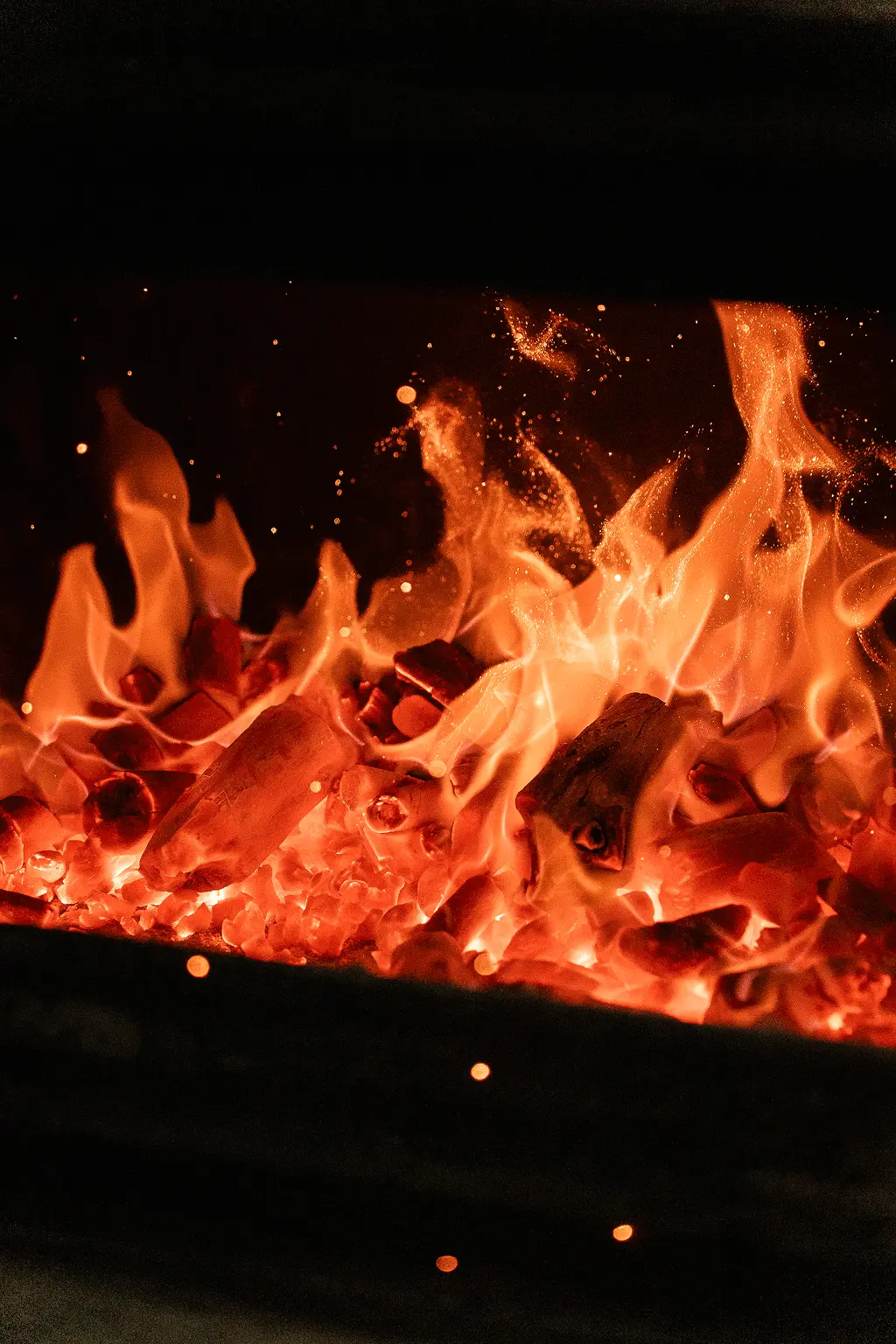 the fire that makes up the special grill flavors of our meat