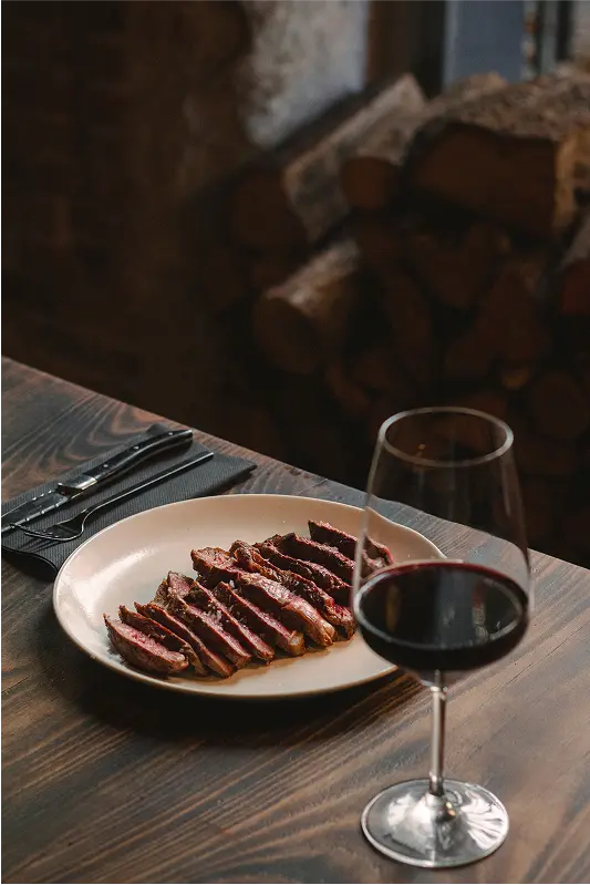 one of our special asado meat dishes