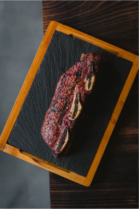 one of our special asado meat dishes