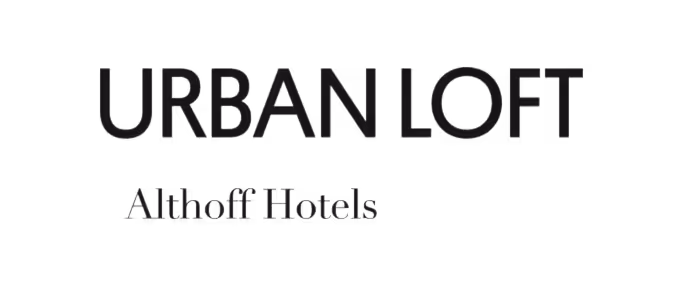 Urban Loft Logo von Althoff Hotels in schwarzer Schrift