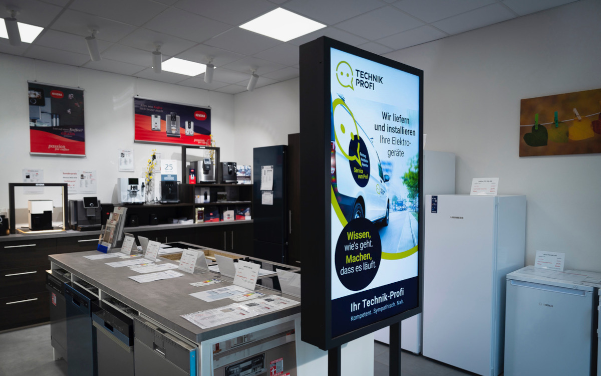 Digital Signage Technikprofis LobbySpace