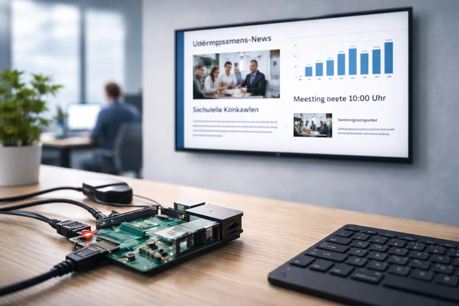 Raspberry Pi für interne Kommunikation: Sinnvolle Einsatzmöglichkeiten im Unternehmen