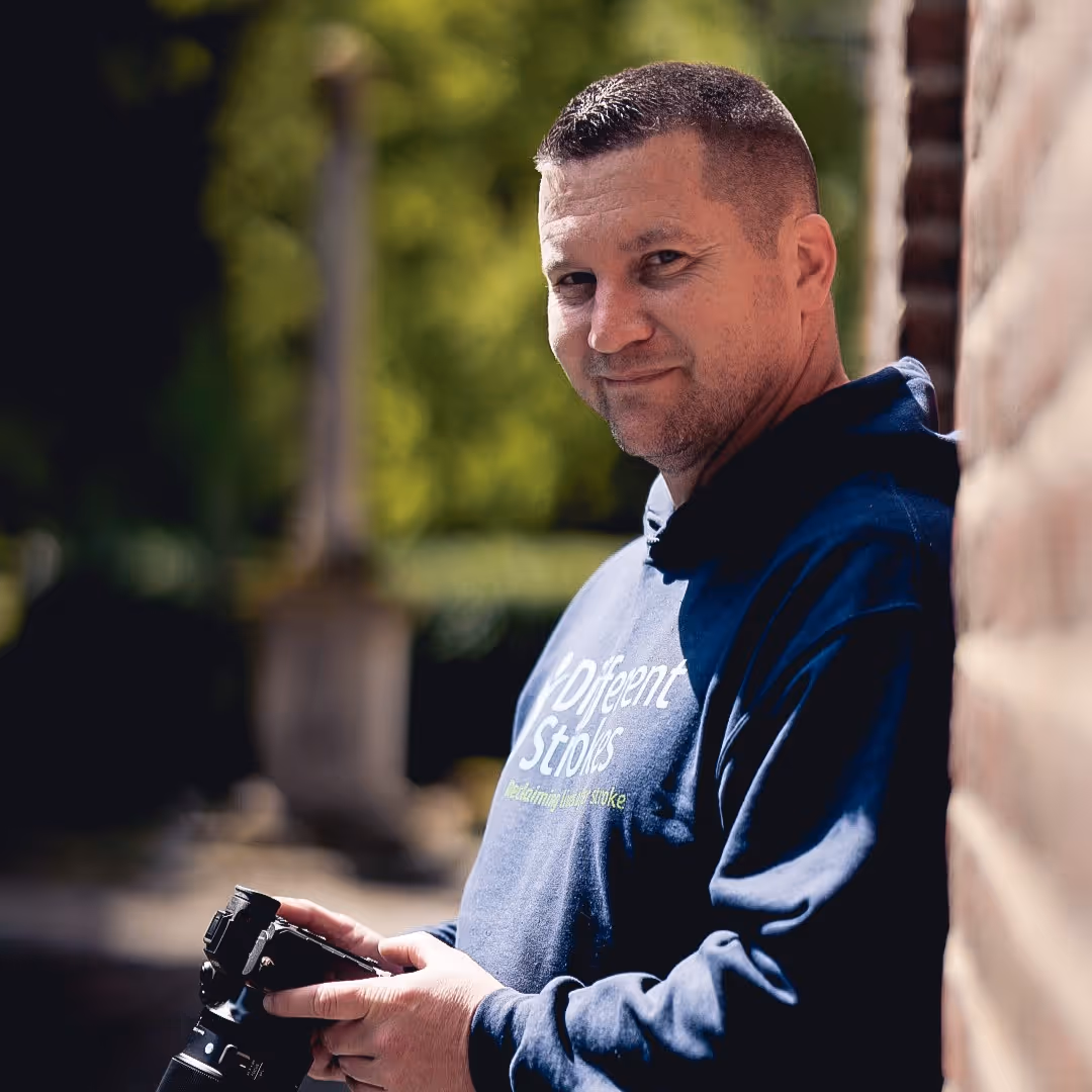 Andy Watts Photographer and stroke survivor