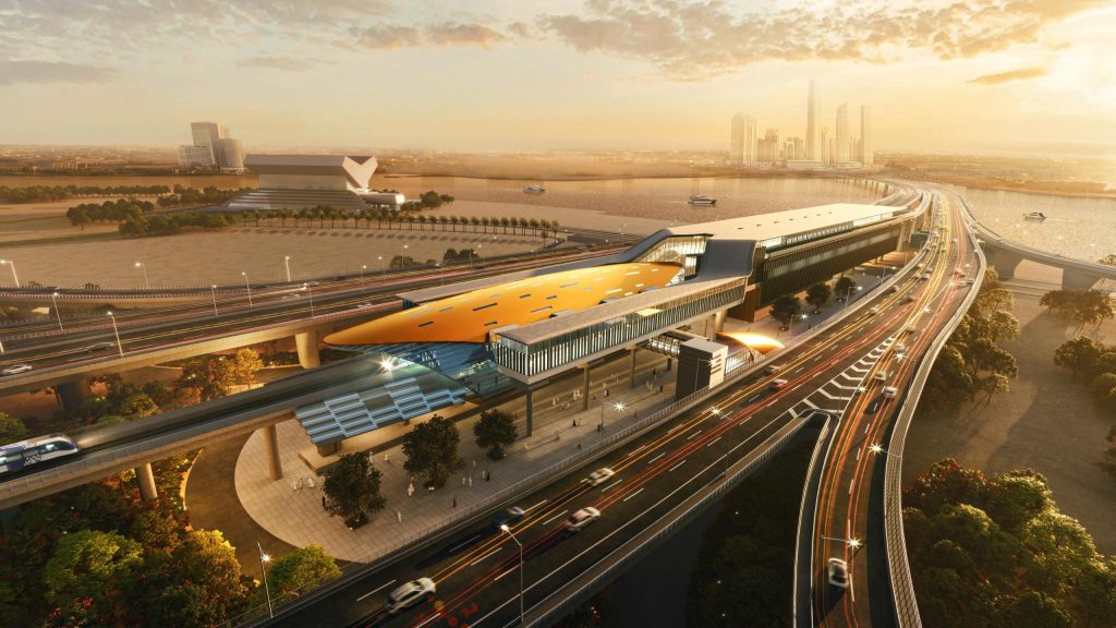 Dubai Debuts World’s Tallest Metro Station at Creek Harbour