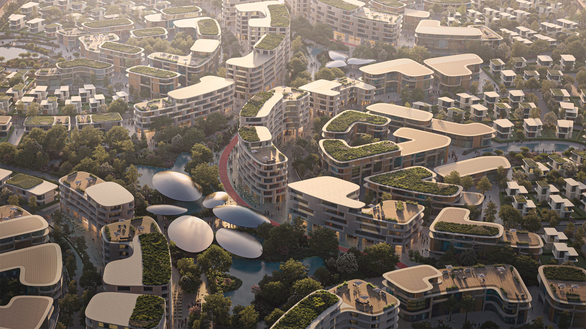 Zaha Hadid Architects Reveal Eco-City Masterplan for Sharjah