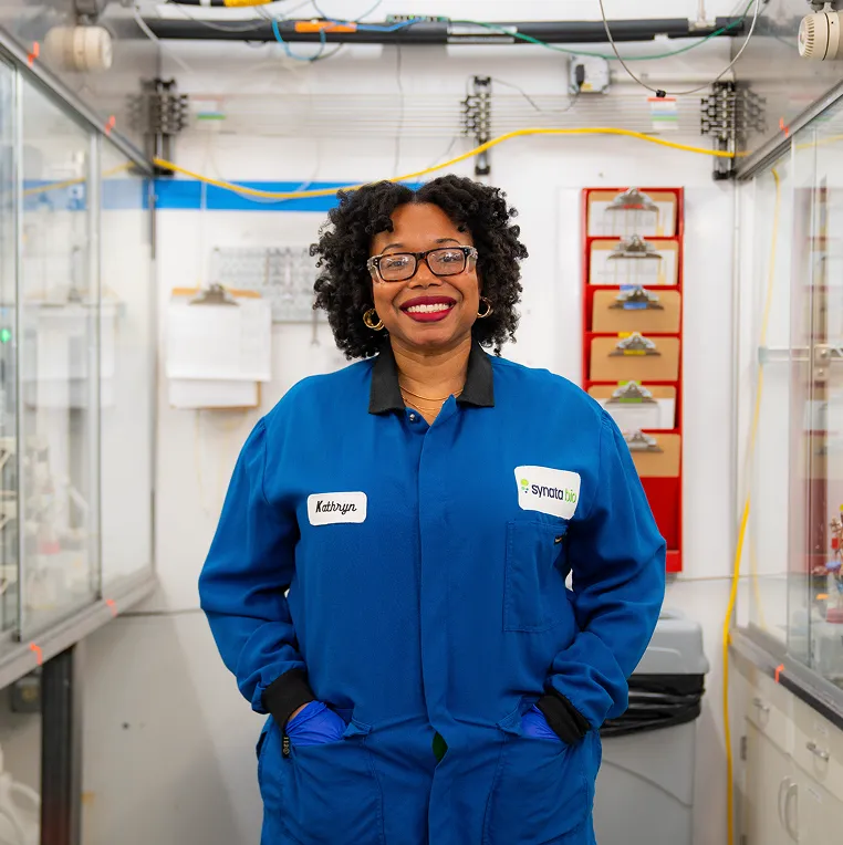 Synata Bio employee headshot.