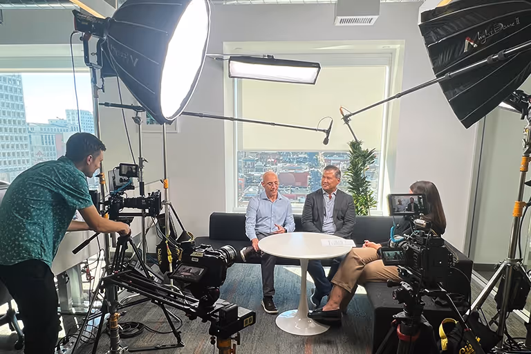 Behind the scene on a Juniper Square production in San Francisco