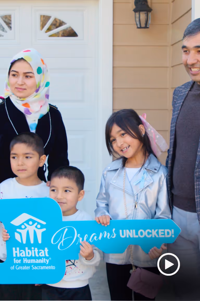 Habitat for Humanity Sacramento Video Thumbnail