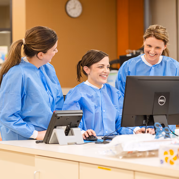 DaVita teammate group on the floor