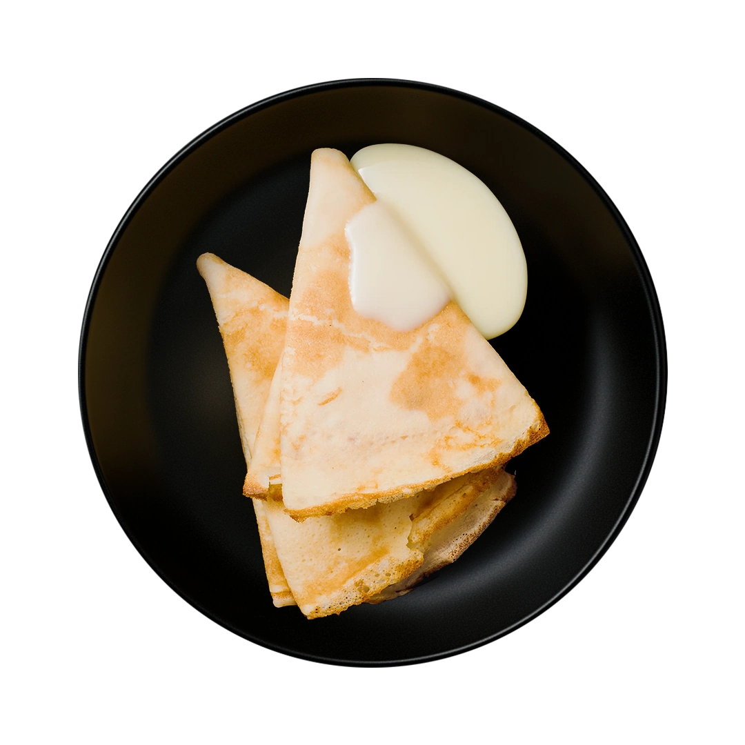 Блинчики со сгущенкой