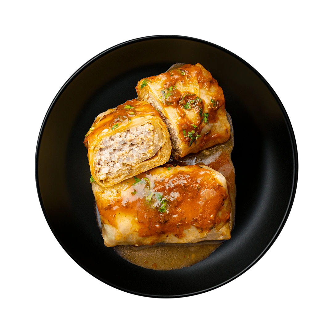 Голубцы мясные с рисом