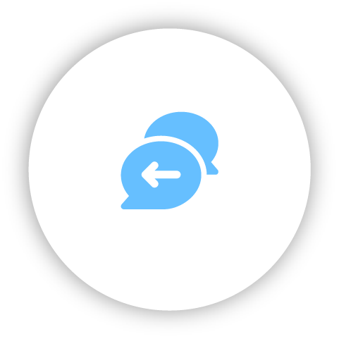 Quick replies webcare icon
