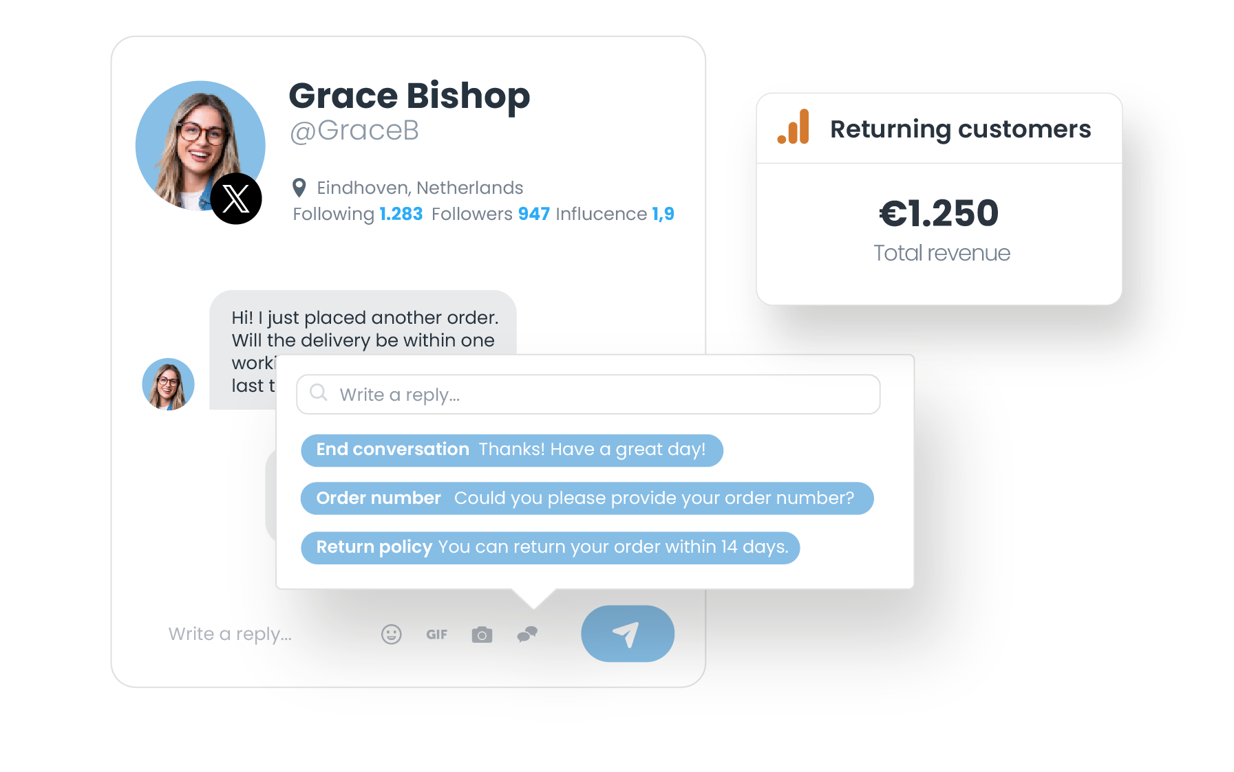 Boost customer loyalty visual