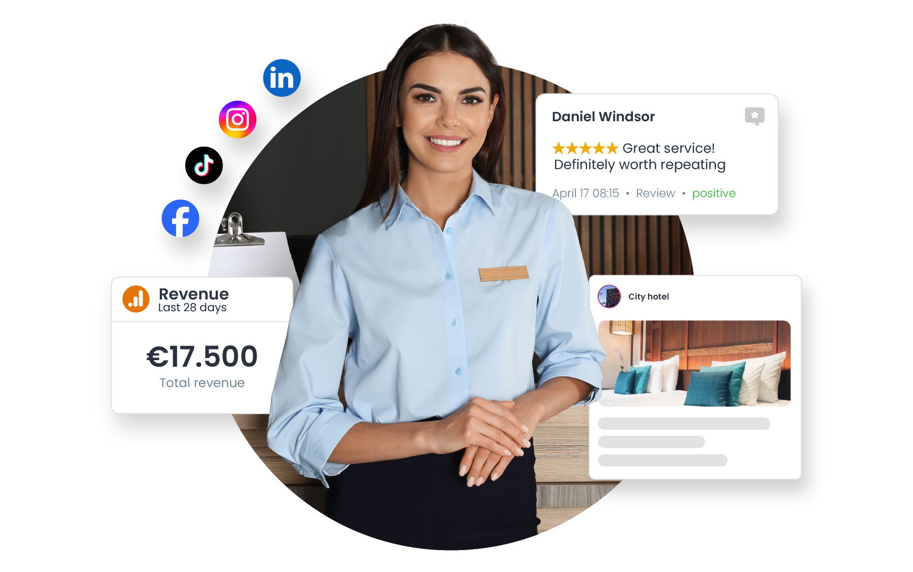 Boost bookings and guest satisfaction visual