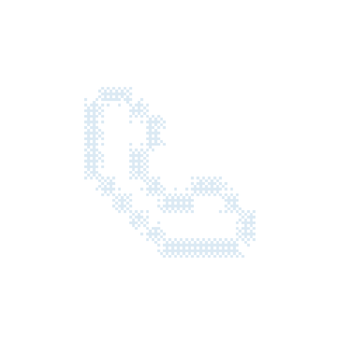 Icône de téléphone en bitmap