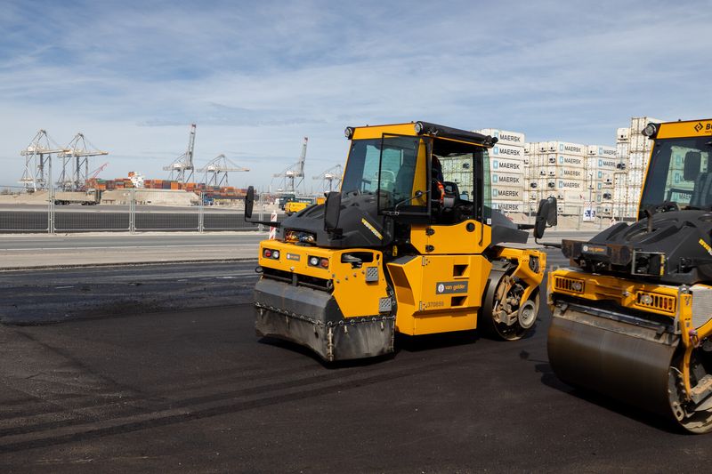 Project STAR op de Maasvlakte.
