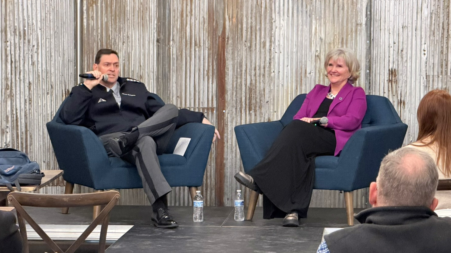 General Chance Saltzman visiting BuildMo facilities in Alexandria