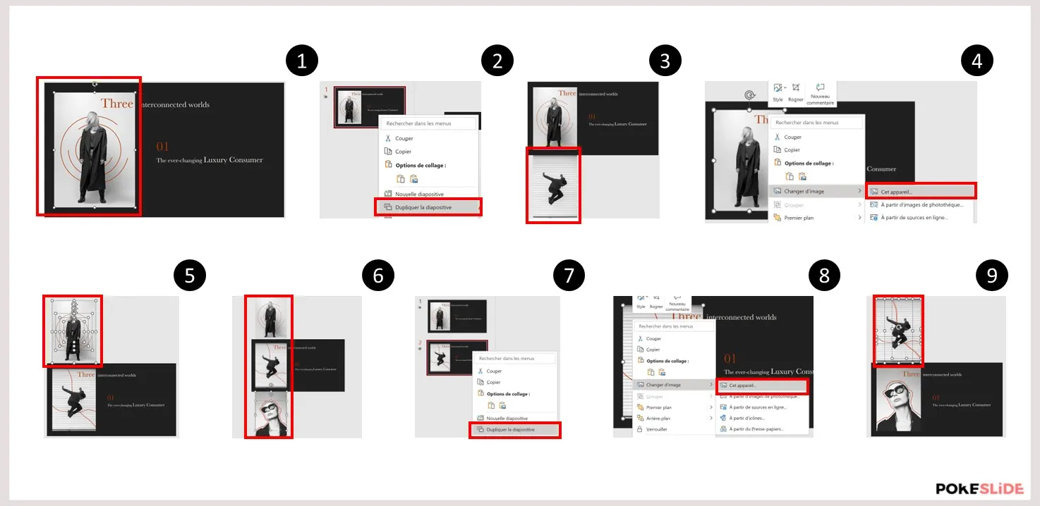 Tuto - transition powerpoint carrousel